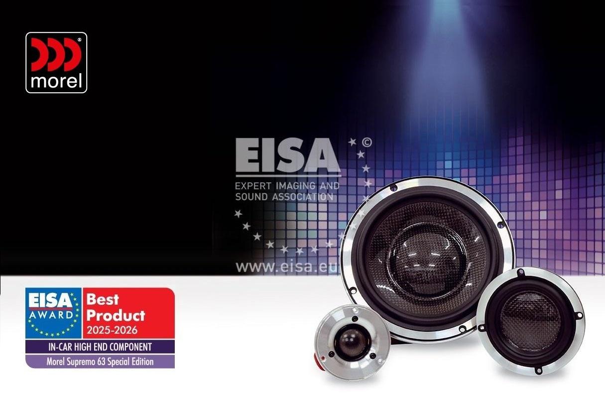 Morel Supremo 63 Special Edition получила престижную награду EISA 2025/2026