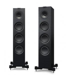 Изображение продукта KEF Q550 SATIN BLACK пара - напольная акустическая система - 2