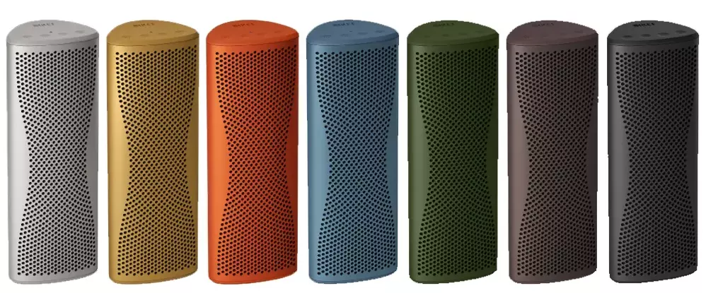 Новое поколение портативной Bluetooth-колонки KEF Muo разработано компанией KEF для тех, кто ценит высокое качество звука и практичность в повседневной жизни.